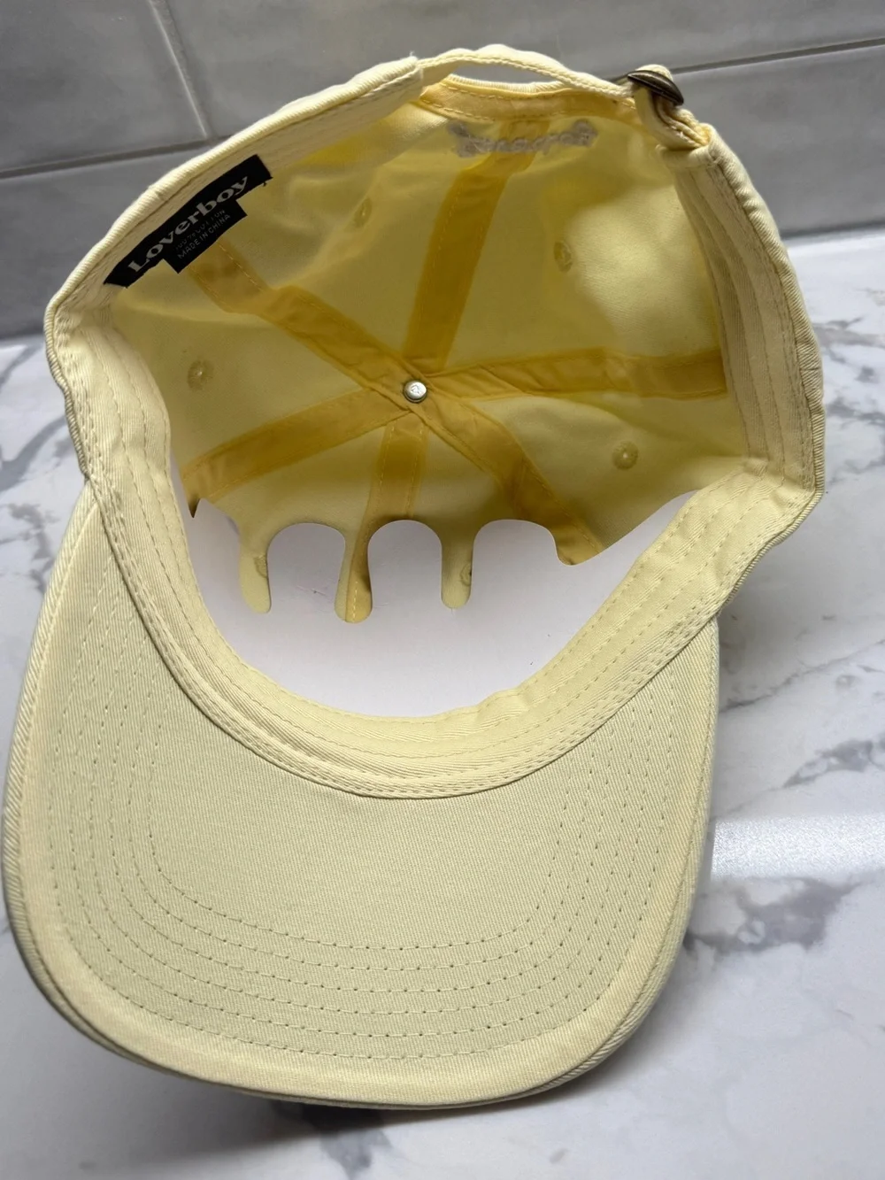 Loverboy Limoncello Yellow Adjustable Boat Hat